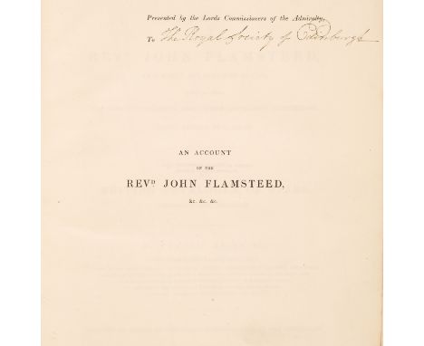 Baily (Francis). An Account of the Revd. John Flamsteed, the first Astronomer-Royal; compiled from his own manuscripts, and o