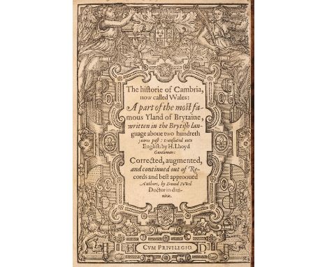 Caradoc (of Llancarvan). The historie of Cambria, now called Wales: a part of the most famous yland of Brytaine, written in t