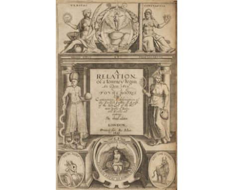 [Sandys, George]. A Relation of a Journey begun An. Dom. 1610. Foure Bookes Containing a Description of the Turkish Empire of