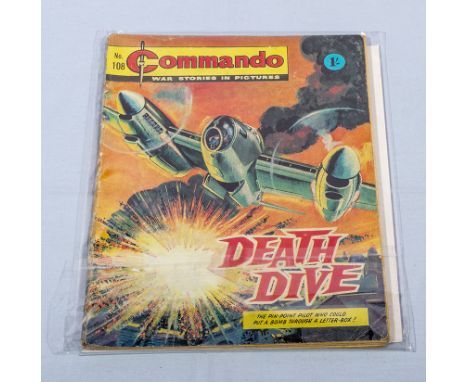 Vintage Commando Comic, No 108, 1/-