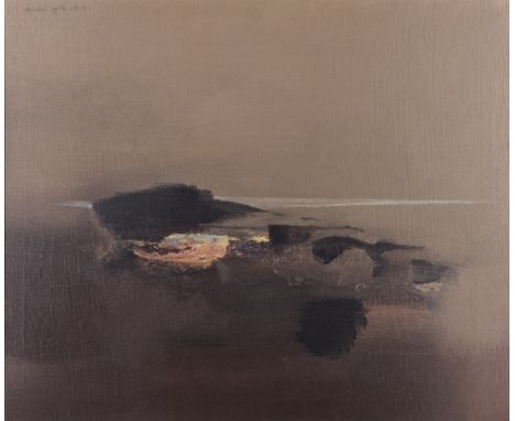Michael Ayrton (British, 1921-1975)Evening Shore signed and dated 'michael ayrton Dec 60' (upper left)oil on canvas61 x 73.5c