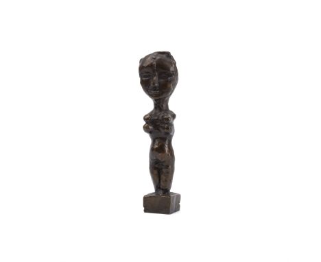 Reg Butler (British, 1913-1981)Single Figure from Musée Imaginaire stamped with Artist's monogram, numbered '9/9' and stamped