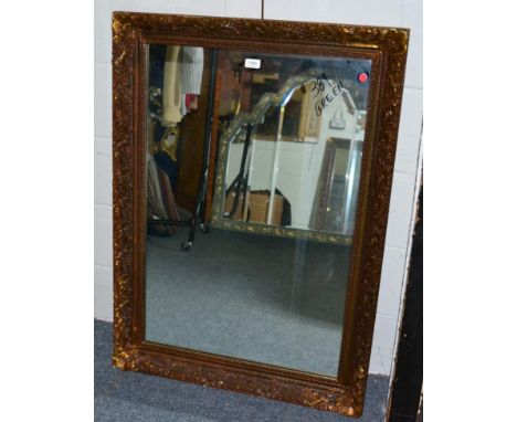 A mirrored walnut architectural panel 