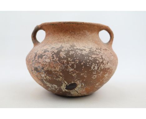 Neolithic Pottery African Terracotta Bowl 17cm in Diameter 