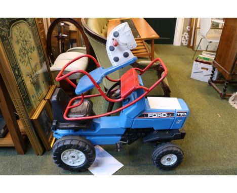 Triang Rocking Horse and Ford 7610 Tractor 