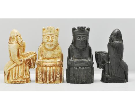 Collection of Chess pieces.