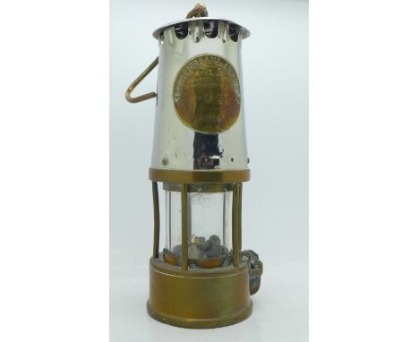A miner's safety lamp, Protector Lamp &amp; Lighting Co.