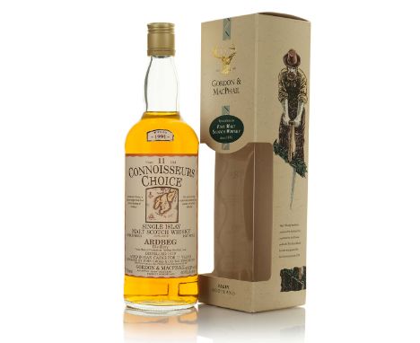 ARDBEG SINGLE ISLAY MALT SCOTCH WHISKY 11 YEARS (ONE 750 ML)Gordon & MacPhail. Islay, Scotland. 40% ABV / 750 mlDistilled: 19