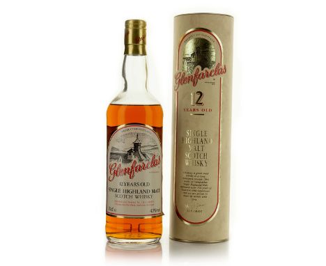 GLENFARCLAS SINGLE HIGHLAND MALT SCOTCH WHISKY 12 YEARS (ONE 70 CL)J & G Grant. Highlands, Scotland. mid-shoulder43% ABV / 70