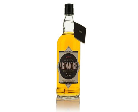 ARDMORE SINGLE HIGHLAND MALT SCOTCH WHISKY (ONE 70 CL)Fortune Brands. Highlands, Scotland. 40% ABV / 70 clDistilled: 1977Note