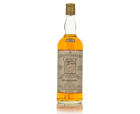 BENRINNES SINGLE SPEYSIDE MALT SCOTCH WHISKY 24 YEARS (ONE 750 ML)A. & A. Crawford. Speyside, Scotland. 40% ABV / 750 mlDisti