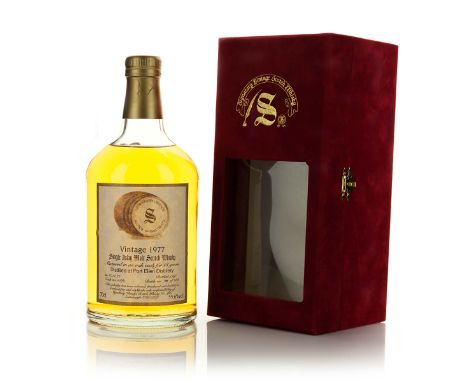 PORT ELLEN SINGLE ISLAY MALT SCOTCH WHISKY 18 YEARS (ONE 70 CL)Islay, Scotland. 55.6% ABV / 70 clDistilled: November 11 1977B