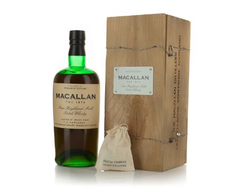 MACALLAN PURE HIGHLAND MALT SCOTCH WHISKY (NAS) (ONE 70 CL)Macallan/Glenlivet Distilleries Ltd. Highlands, Scotland. 43% ABV 
