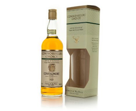 CONVALMORE SINGLE MALT SCOTCH WHISKY 28 YEARS (ONE 70 CL)W. P. Lowrie & Co Ltd. Speyside, Scotland. 40% ABV / 70 clDistilled: