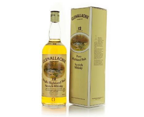 GLENALLACHIE GLENLIVET SINGLE HIGHLAND MALT SCOTCH WHISKY 12 YEARS (ONE 75 CL)Glenallachie Distillery Co. Ltd. Speyside, Scot