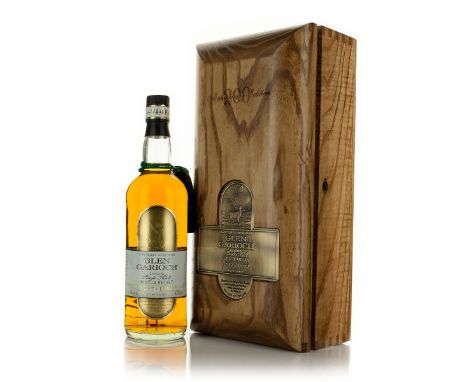 GLEN GARIOCH HIGHLAND SINGLE MALT SCOTCH WHISKY 37 YEARS (ONE 700 ML)Morrison Bowmore Distillers. Speyside, Scotland. 43% ABV