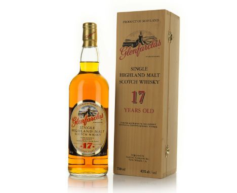 GLENFARCLAS SINGLE HIGHLAND MALT SCOTCH WHISKY 17 YEARS (ONE 750 ML)J & G Grant. Speyside, Scotland. 43% ABV / 750 mlFinish /