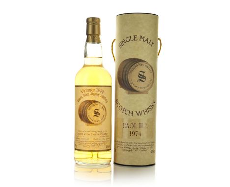 CAOL ILA SINGLE MALT SCOTCH WHISKY 19 YEARS (ONE 70 CL)Caol Ila Distillery. Islay, Scotland. 43% ABV / 70 clDistilled: Decemb