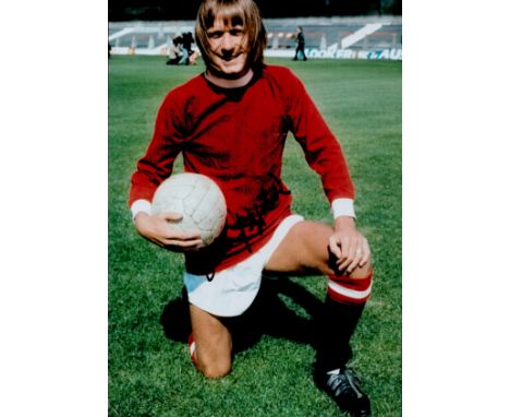 John Fitzpatrick signed Manchester United 12x8 colour photo. John Herbert Norton Fitzpatrick (1946 - 21 December 2020) was a 