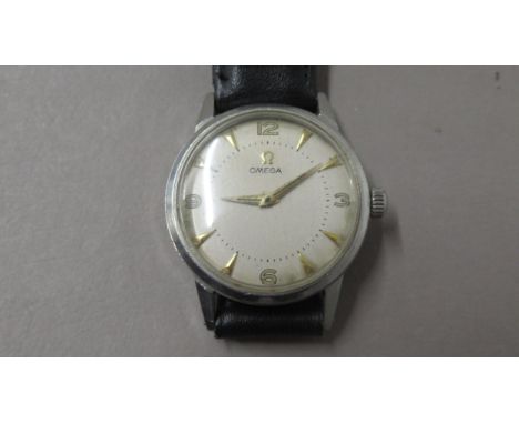 OMEGA. 1950's manual wind. 30mm. Requires attention. 