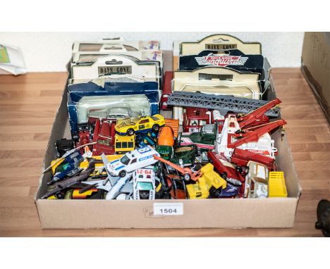 Collection of Nine Boxed Lledo 'Days Gone By' Cars &amp; Vans, comprising Rolls Royce, Bass &amp; Co. Truck, Oxydol truck, Na