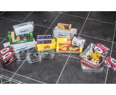Collection of Die Cast Models, Atlas The Greatest Show on Earth Truck, Atlas Collection HMS Duke of York , Precision Farm Run