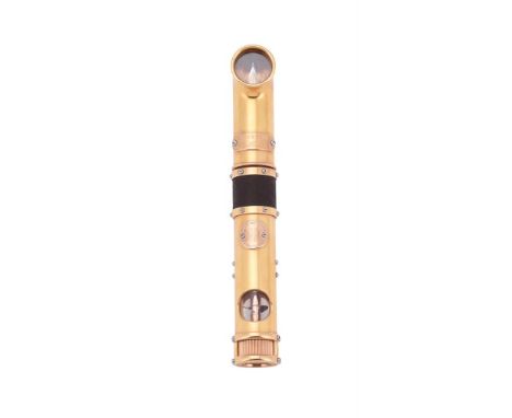 ROMAINE JEROME, TITANIC DNA  A LIMITED EDITION FOUNTAIN PEN, NO. 35/88, CIRCA 2009Cap and Barrel: Palladium, steel and brass 