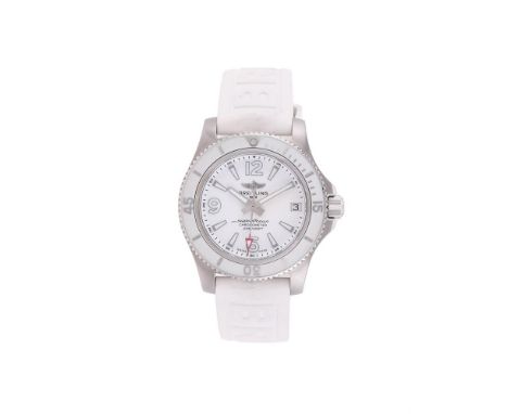 BREITLING, SUPEROCEAN, REF. A17316 A STAINLESS STEEL WRIST WATCH WITH DATE, NO. 6381747, CIRCA 2021Movement: Automatic Case: 