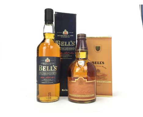 BELL'S SPECIAL RESERVE Blended Malt Scotch Whisky 70cl, 40% volume, in carton. BELL'S 12 YEARS OLD Blended Scotch Whisky 700m