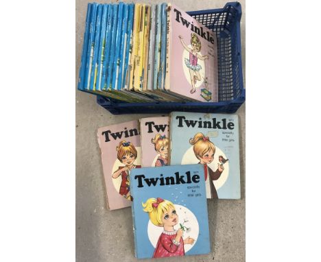 20 vintage Twinkle Annuals from 1971 to 1992.  