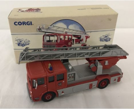 A Corgi Ltd Edition AEC Bristol ladder escape fire engine #97386. 5547/5900. 