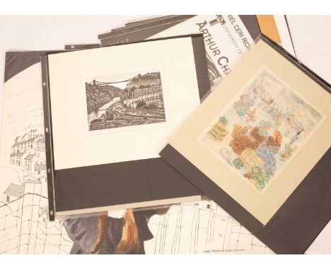 British School (20th Century)Foliocomprising exhibition posters for Ceri Richards, Monica Poole, among others, in addition to