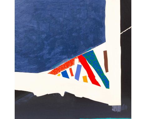 ARR Sandra Blow (1925-2006)Brilliant Corner IIIsigned lower rightscreenprint in colours on wove paper   65cm x 64cm  Framed a