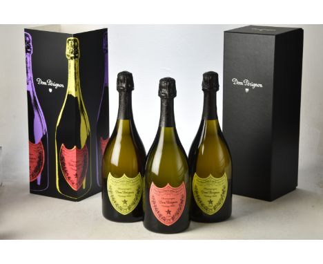 Champagne Dom Perignon 2002 Warhol ediotion 3 bts 