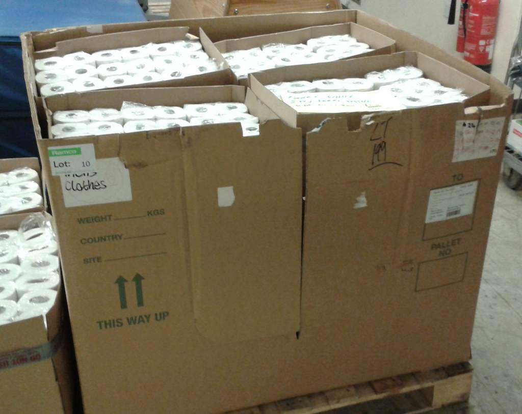 1x Pallet of 2 ply Toilet Tissue 2 per pack approx 384 packs