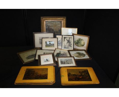 Pictures and prints, to include a Baxter print, landscapes, fashion prints etc. (qty)