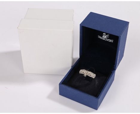 Swarovski ring, boxed