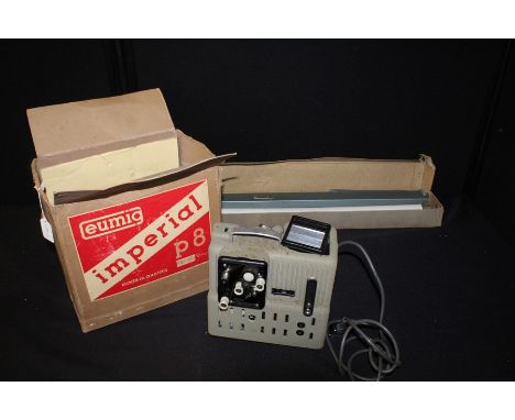 Eumig projector and screen 