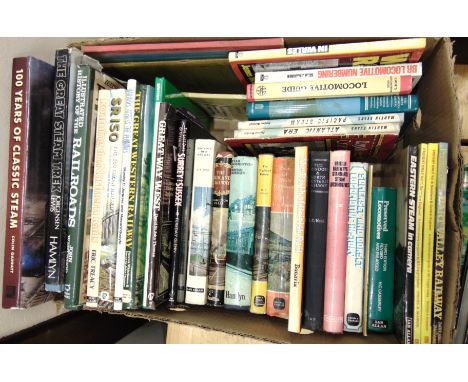 [BOOKS]. THIRTY-FIVE ASSORTED WORKS  including an Operating Manual [for] British Railways Locomotives D1520-D1861, (box). 