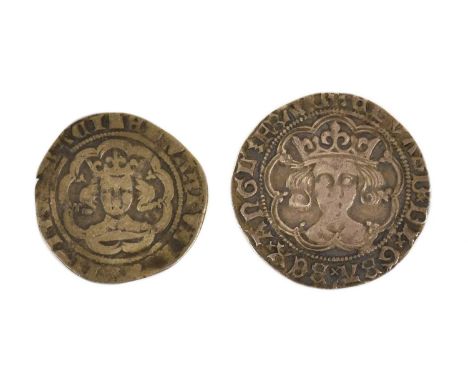 Edward IV, Groat, second reign (1471-1483), 2.79g, mm. pierced cross and pellet, fleurs on cusps no marks by bust, (S.2098), 