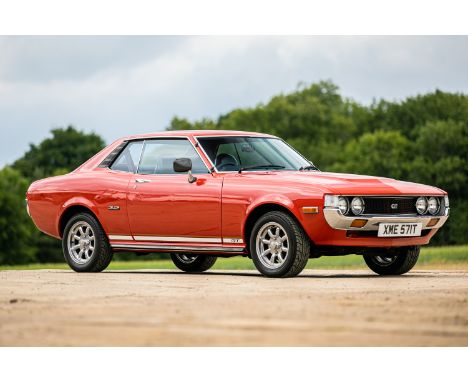 Very rare GT version of the first generation TA23 Coupé. The GT featured wider wheels, a five-speed gearbox and lowered suspe