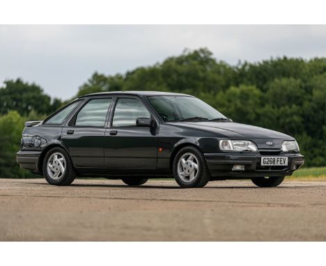 Ford's ubiquitos XR4 Sierra in four-wheel drive guise... The facelifted Mk II fitted with the later 2.9-litre Cologne V6 engi