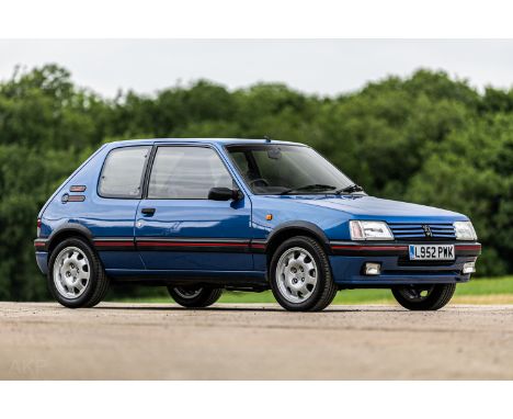 Rare, collectable and generously, offered at 'No Reserve'... A 'Phase 2' 1.9GTi finished in Miami Blue with Black/Red quartet