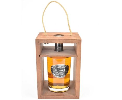 A bottle of Chevalier 1989 Grande Champagne Cognac Premier, aged over 26 years, 70cl, 40%, in oak presentation case.