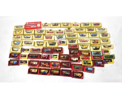 MATCHBOX MODELS OF YESTERYEAR; a quantity of diecast model vehicles, to include 'Y-2 1914 Prince Henry Vauxhall', 'Y-18 1918 