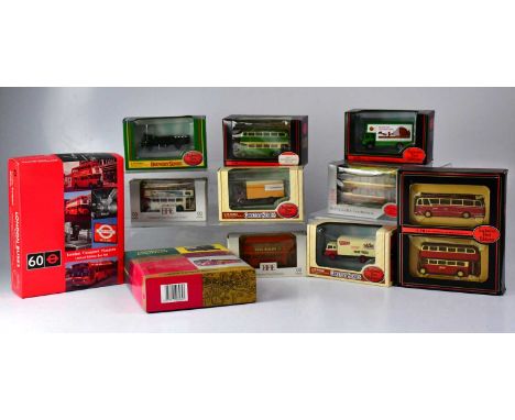 EXCLUSIVE FIRST EDITIONS; thirty-three various 1:76 scale and 00 scale diecast model vehicles, to include 'Routemaster Limite