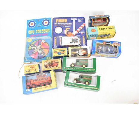 Boxed diecast vehicles comprising Y-11 1912 Packard Landaulet, K-1 Foden Tipper Truck (Hooveringham), 45 Ford Corsair with bo