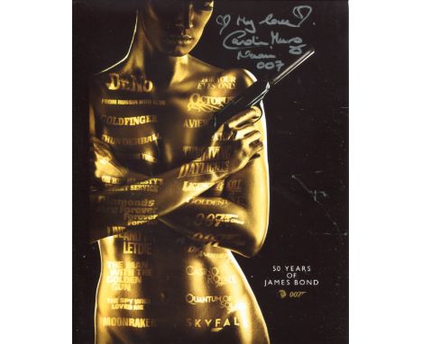 007 Bond girl. The Spy Who Loved Me actress Caroline Munro signed 8x10 photo. All autographs come with a Certificate of Authe