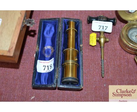 A student microscope in case&nbsp;
