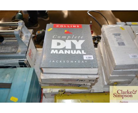Three auto data manuals and a DIY manual